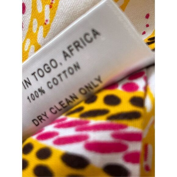 Francis + Benedict Pleated Cotton Mini Skirt Women's Multicolor Size Medium - Picture 5 of 6